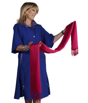 Robe zippée manches 3/4 (RICHELIEU)