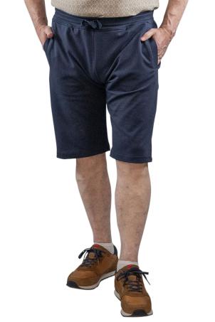 Bermuda uni effet jogging taille elastique  (BERMERIES)